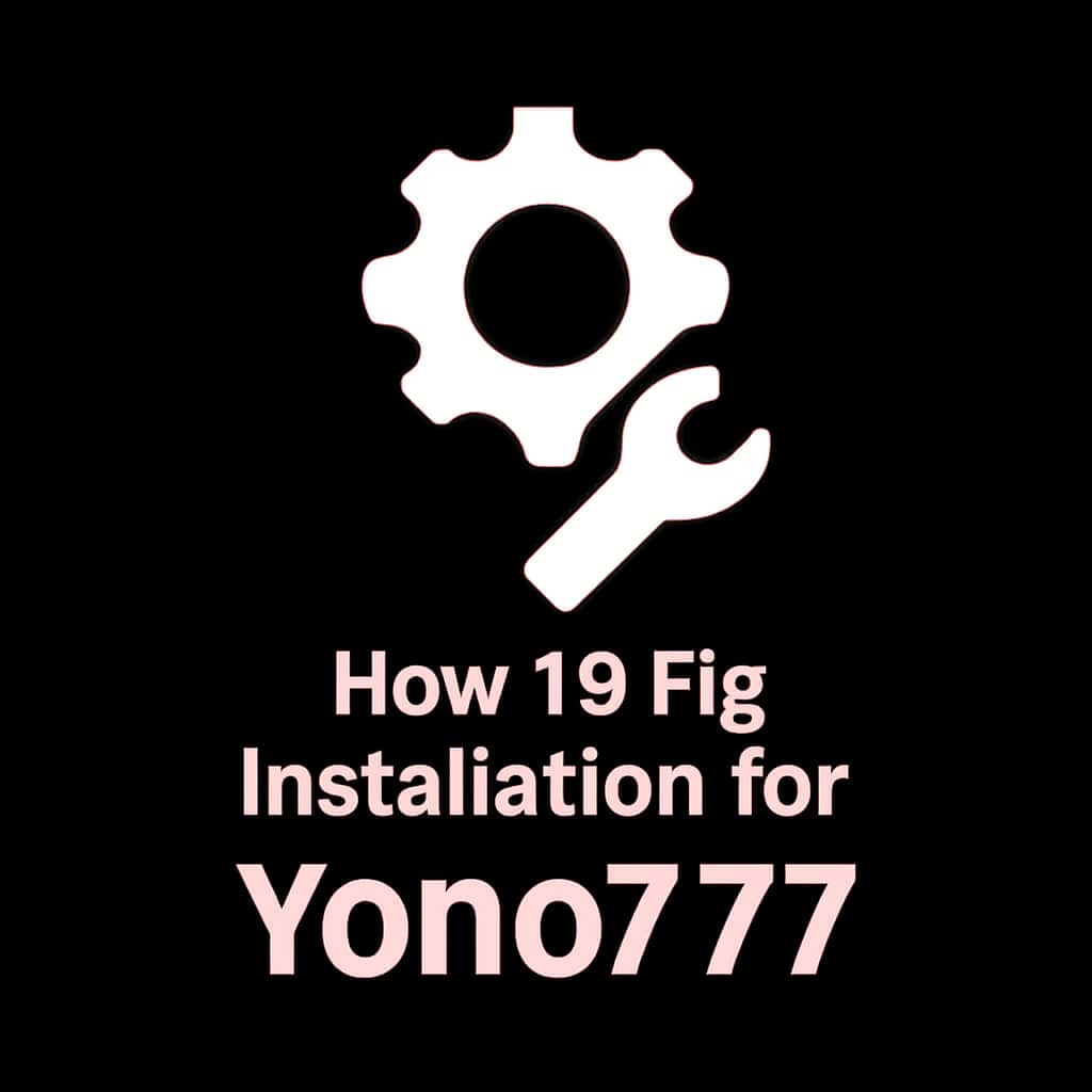 Icon representing guidance for Yono777 installation.