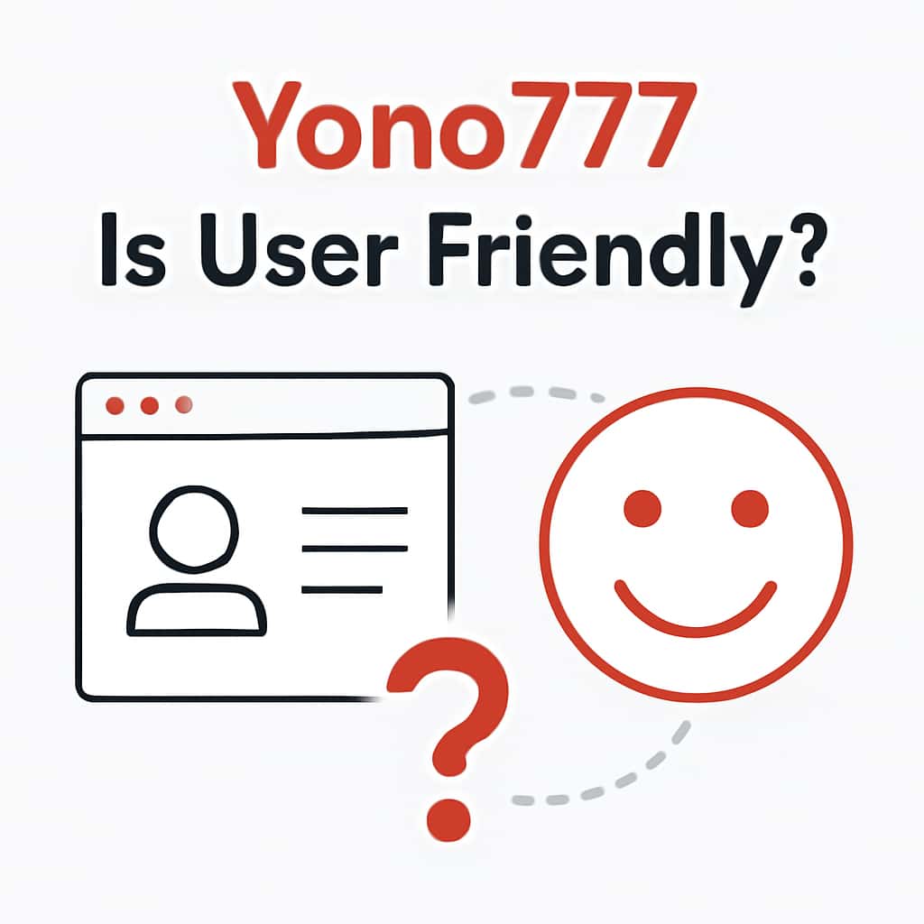 An educational diagram about Yono777 usability.