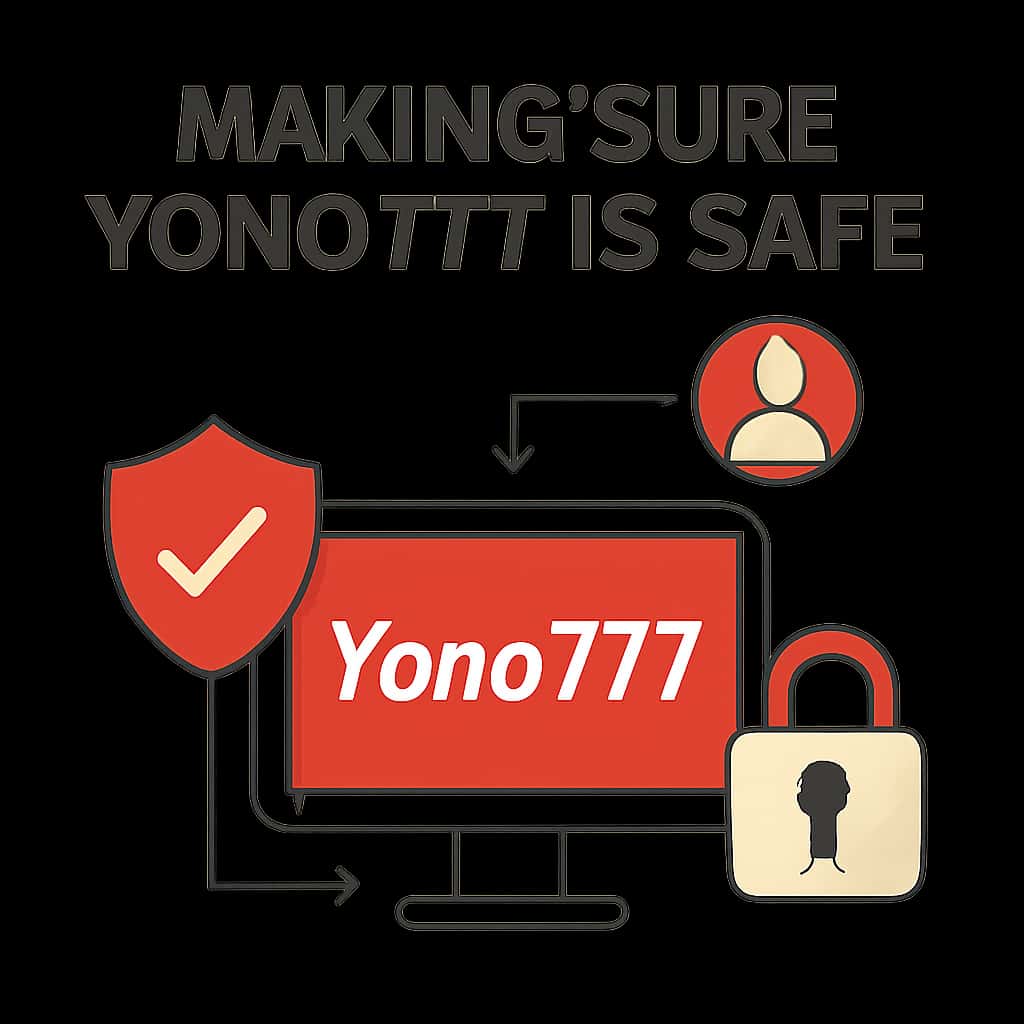 An educational diagram about Yono777 safety.
