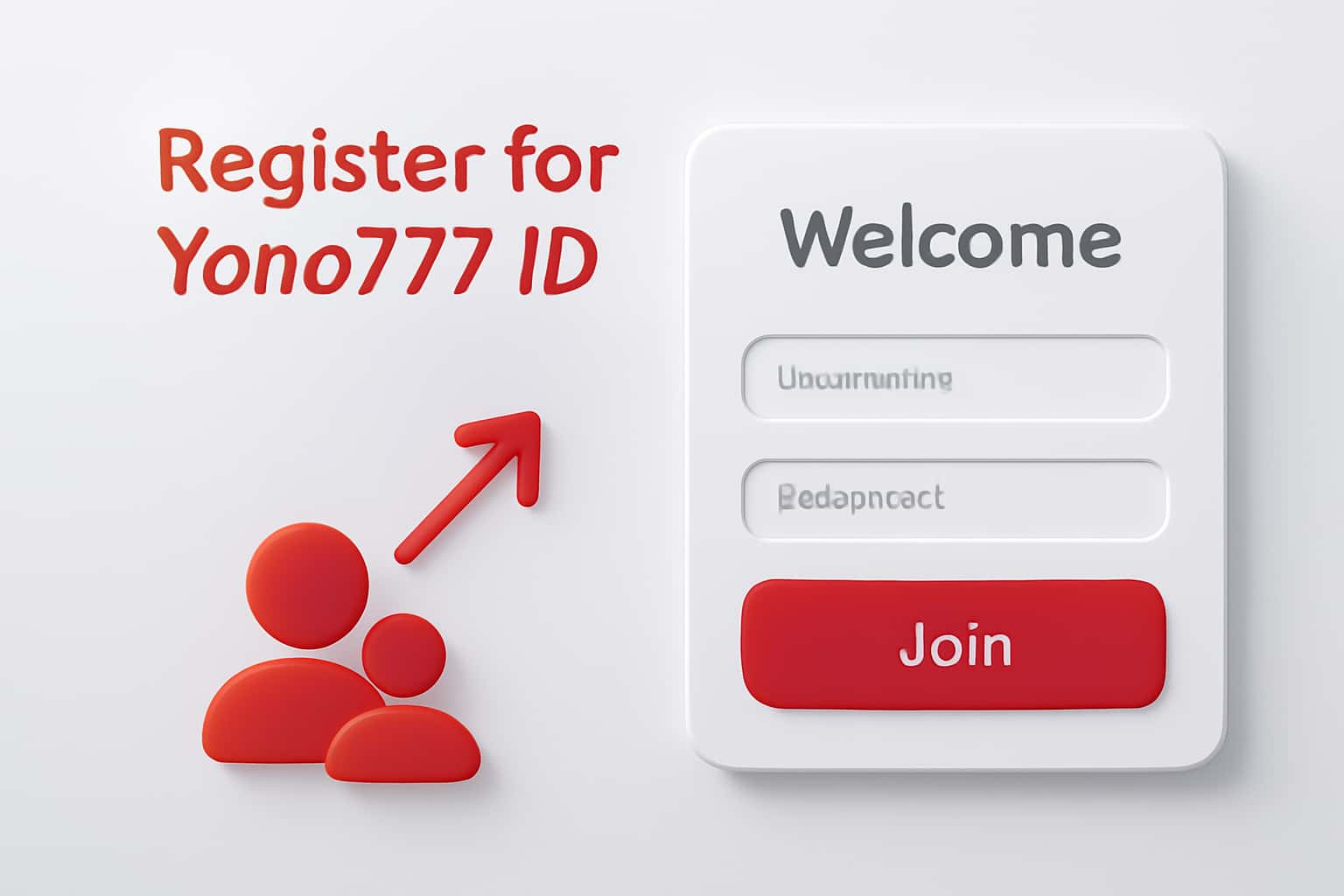 Register for Yono777 ID Interface