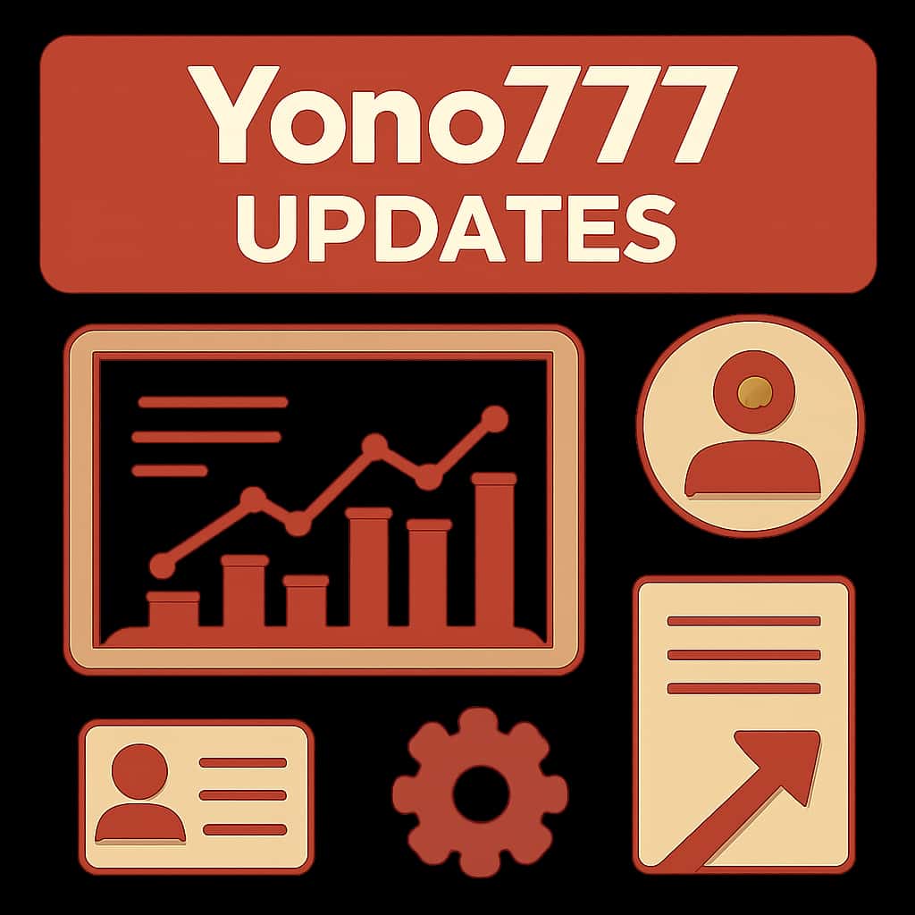 Diagram illustrating Yono777 updates process.