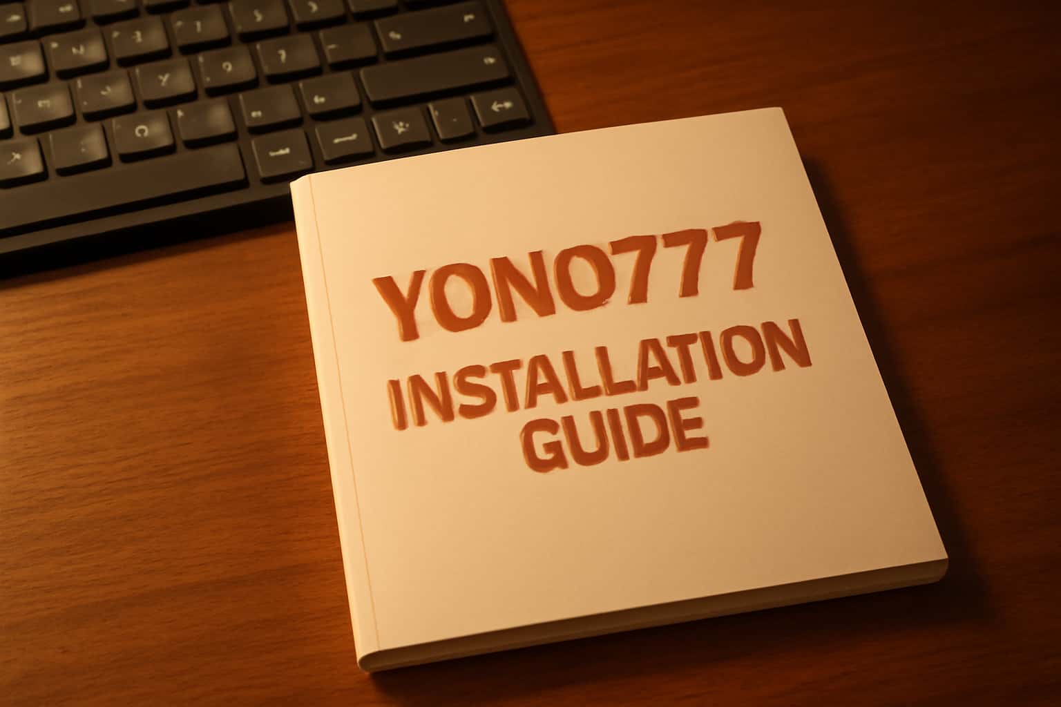 Visual representation of the Yono777 installation process.