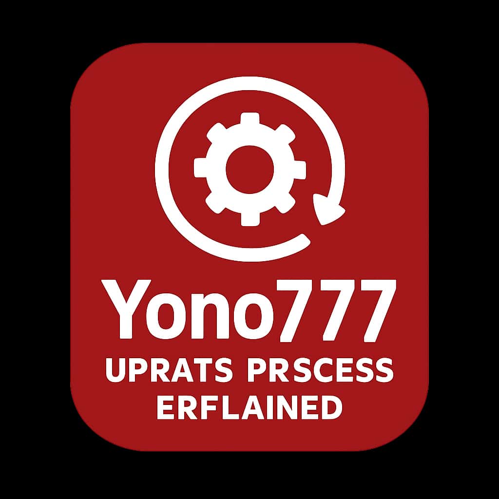 Icon representing Yono777 update process guide.